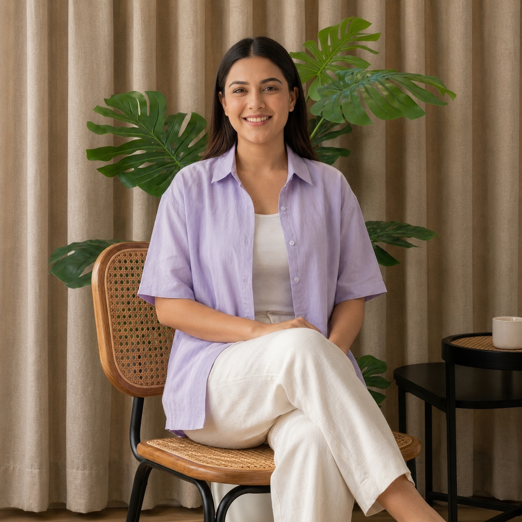 Lavender Shirt