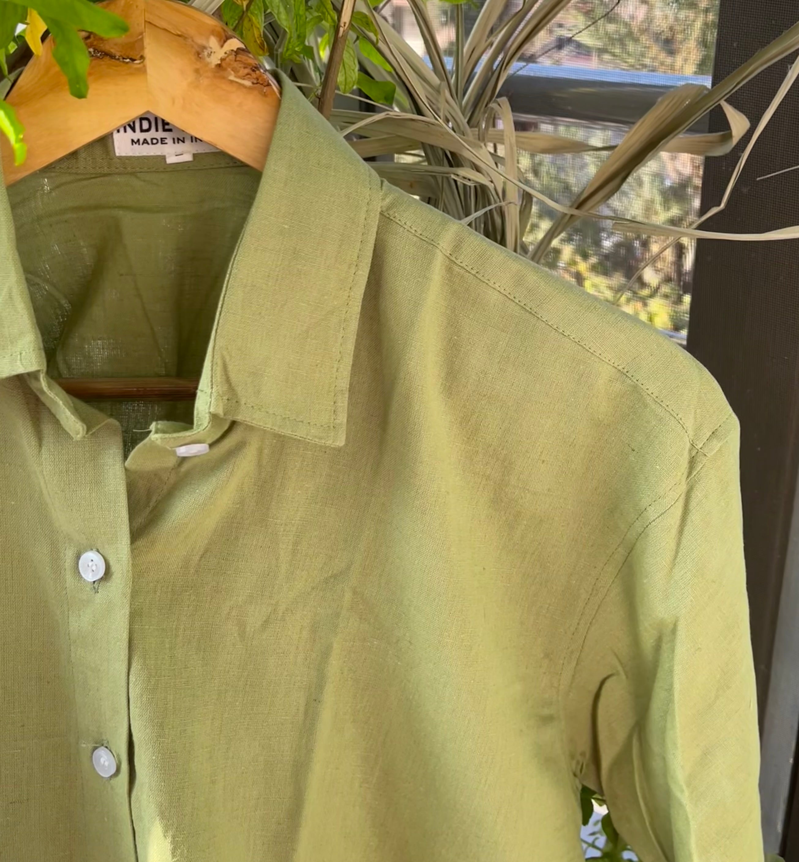 Pistachio Green Shirt