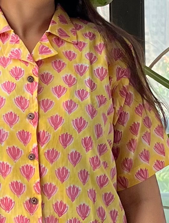 Pink Lotus Shirt