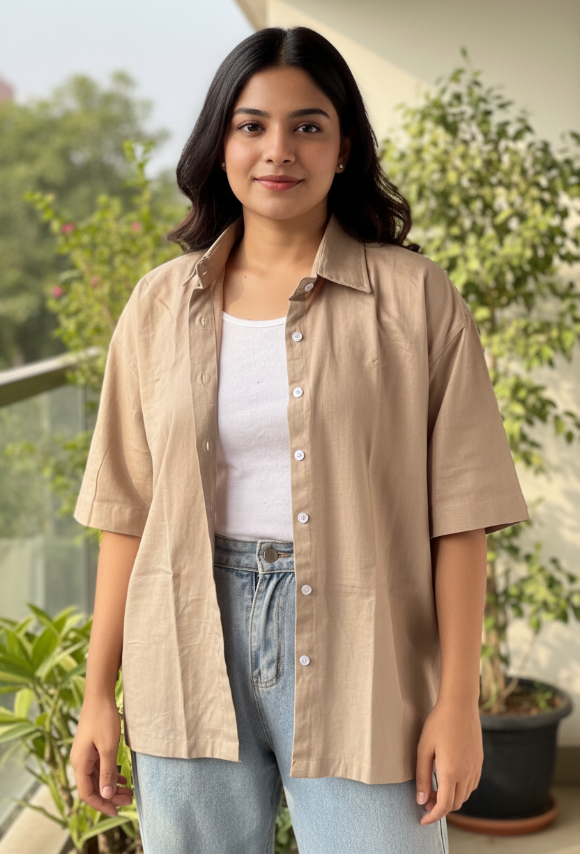 Sandy Beige Shirt